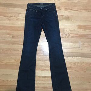 Citizens For Humanity Kelly Jeans, Dark wash, Size 24. Never worn!